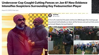 Is the government HIDING evidence of Jan. 6 FENCE CUTTER?