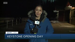 Opening Day at Keystone Resort after Thursday's snow