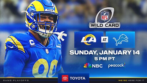 Los Angeles Rams vs. Detroit Lions Preview | NFL Wild Card Round Game