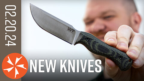 New Knives for the Week of February 20th, 2024 Just In at KnifeCenter.com