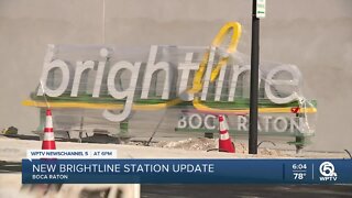 Brightline station set to open this month in Boca Raton