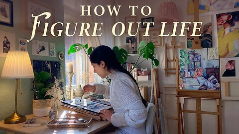 How to know what to do ✨ Watercolor Painting 🎨 Talk about Logic and Philosophy
