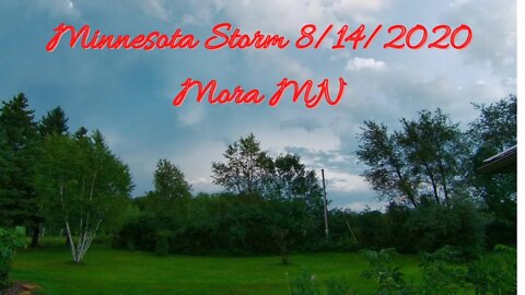 Severe storms roll through Minnesota. Multiple Tornados. 8/14/2020