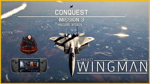 Project Wingman - Conquest Mode Mission 3 (Steam Deck Gameplay)