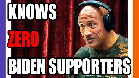 The Rock Admits To Knowing Zero Biden Supporters
