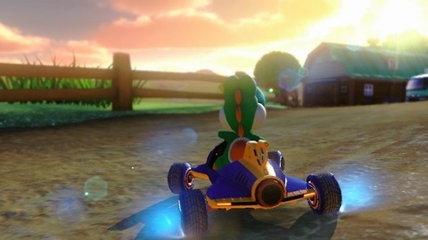 Mario Kart 8 comes with real free gas?