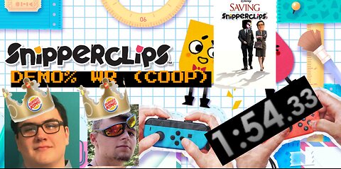 THE RUN. Snipperclips Demo% Coop (1:54 WR)