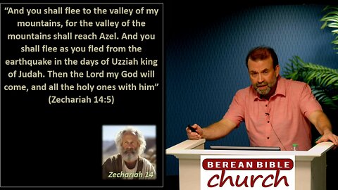 Living Waters Shall Flow from Jerusalem (Zechariah 14:5-11) - Bob Cruickshank (2024 Conference)