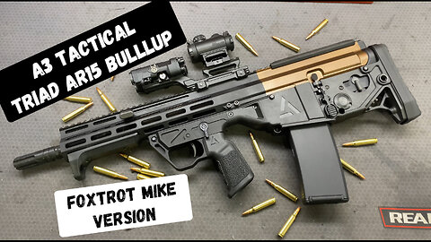 I can’t shoot it! A3 Tactical TRIAD Bullpup AR15 Chassis