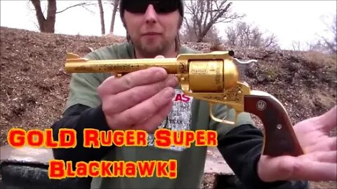 GOLD Ruger Super Blackhawk And BIG WET JUGS!