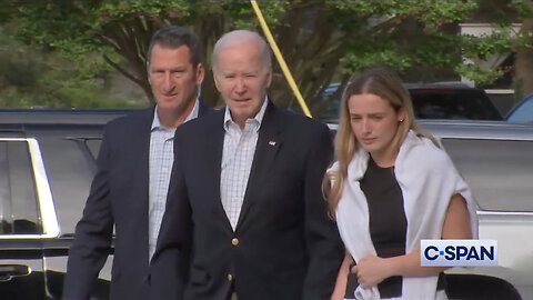 Biden Makes Truly Strange, Snippy Comment Coming Out Of Church In Delaware For Mother's Day