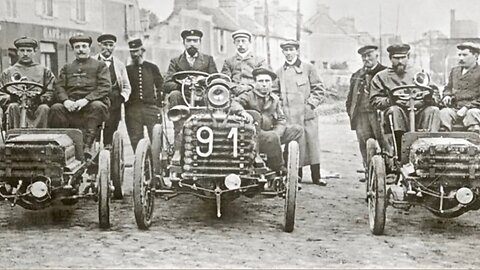 World's First Car Race - Steam vs Gasoline