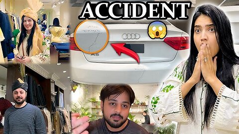 Accident OF My New Audi A Series 😢😭 | Sistrology New Vlog | Audi