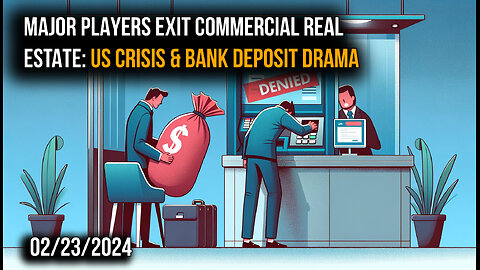 🏢💸 The Great Exit: Navigating the Commercial Real Estate Crisis & Bank Deposit Turmoil 💸🏢