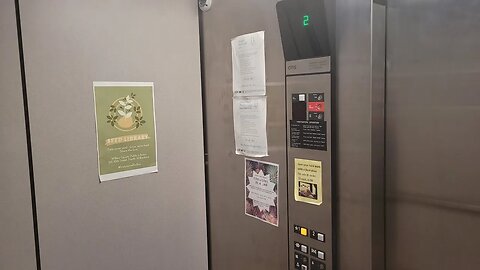 Crappy 1999 Otis Series 1 Hydraulic Elevator at Wilkes County Library (N Wilkesboro, NC)