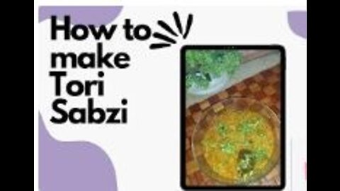 Quick Sabzi recipe for Tori Sabzi Recipe | Tori ki sabzi| @FABsCooking ​