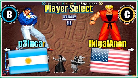 Art of Fighting 3 (p3luca Vs. IkigaiAnon) [Argentina Vs. U.S.A.]