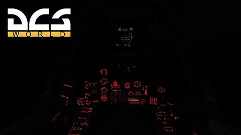 Night Time Cockpit View | Jet White Noise | DCS Ambience