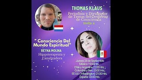 Consciencia del mundo espiritual // Reyna Molina 🇲🇽 (29-9-23)