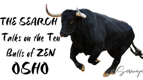 OSHO Talk - The Search - Perceiving the Bull and Catching the Bull - 3