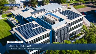 CSU has added 20 new solar installations