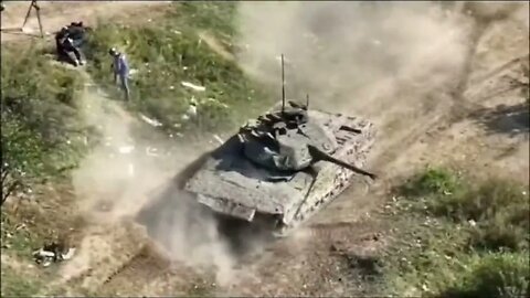 Ukraine CV90 IFV And Infantry Trench Clearing Drill