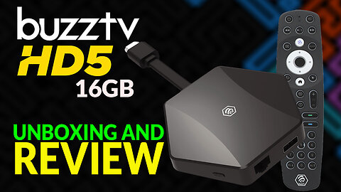 Buzztv HD5 16GB Dongle | Android 11 - 2GBRAM 16GB Storage | Unboxing and Full Review