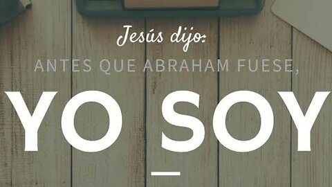 Antes de Abraham YO SOY #jesuscristo #devocional #devocionaldiario #trinidad