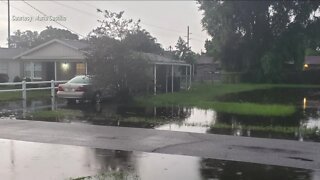 Neighbors frustrated over ditches flooding in Tampa neighborhood