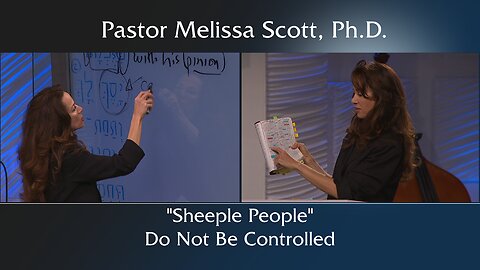 "Sheeple People" Do Not Be Controlled