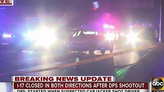 DPS: Suspected carjacker shot driver