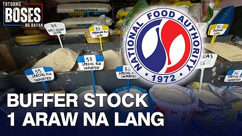 Buffer stock ng bigas, pang mahigit isang araw na lang -NFA