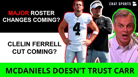 Raiders Head Coach THROWS Derek Carr & Players Under The Bus