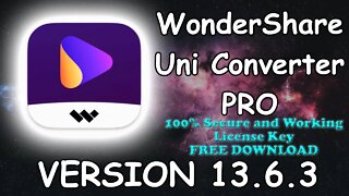 Wondershare UniConverter 13.6.3.2|Easy Install|Free version|100% working and secure|