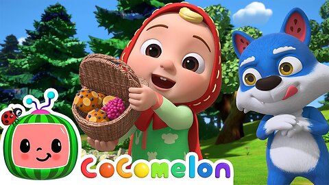 Little Red Riding Hood JJ | CoComelon Animal Time | Nursery Rhymes for Kids