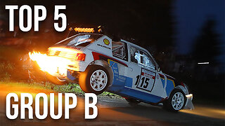Top 5 Group B Rally Cars [WRC]