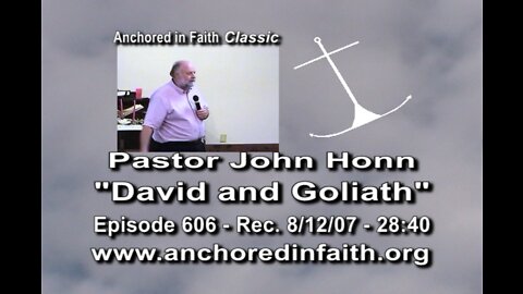 #606 AIFGC – John Honn – “David and Goliath”