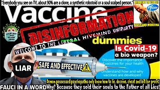 'VACCINE' DISINFORMATION FOR DUMMIES (CHECKUR6) (See related links and info in description)