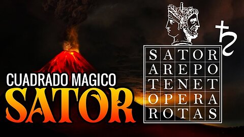 Il quadrato magico SATOR-TENET L'antico culto al pianeta SATURNO della MASSONERIA a DIS PATER cioè ADE che non è IL DIO UNICO BIBLICO ma un'eresia degli zurvanisti che lo venerano con la dea madre ISHTAR,INANNA per i pagani il cielo è una dea