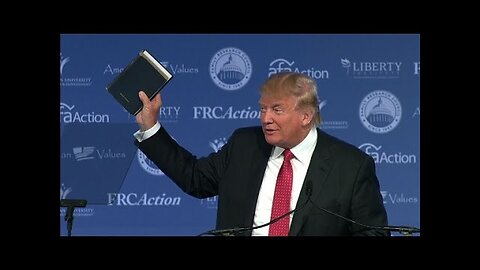 Donald Trump 8 Years Ago- " I Bought My Bible "