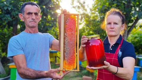 Beekeeping, 100KG PURE, GOLDEN Honey! Honey Harvest Period.