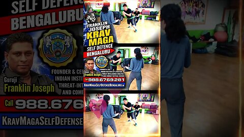 Krav Maga in Bengaluru (Self Defense) by Franklin Joseph - Men Women Kids Teens #KravMaga #Shorts