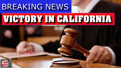 Federal Judge Block's California's SB2 Concealed Carry Ban.