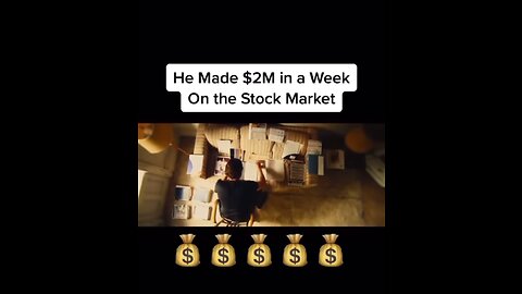 He Made $2M in a Week On the Stock Market