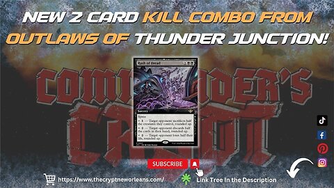 New 2 Card Kill Combo From Outlaws Of Thunder Junction! | CCNO