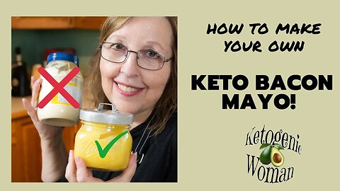 Keto Bacon Mayo | How to make Bacon Mayonnaise for Keto or Carnivore at home!