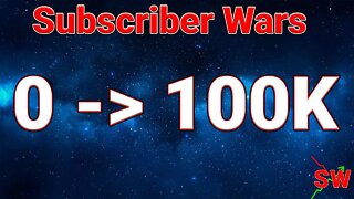 Subscriber Wars - 0 to 100,000 Subscribers Complete History.