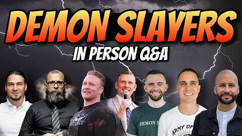 In Person Q&A Panel with Demon Slayers! Deliverance questions answered!
