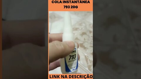 Cola Instantânea 793 20g Tek Bond Acrigel Postiça Antientupimento