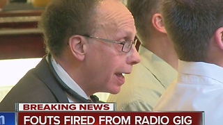 Fouts fired from radio show
